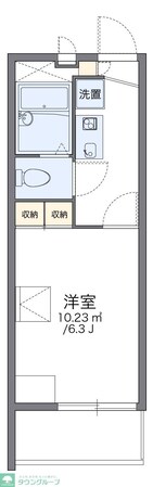 レオパレスMARUKA2の物件間取画像